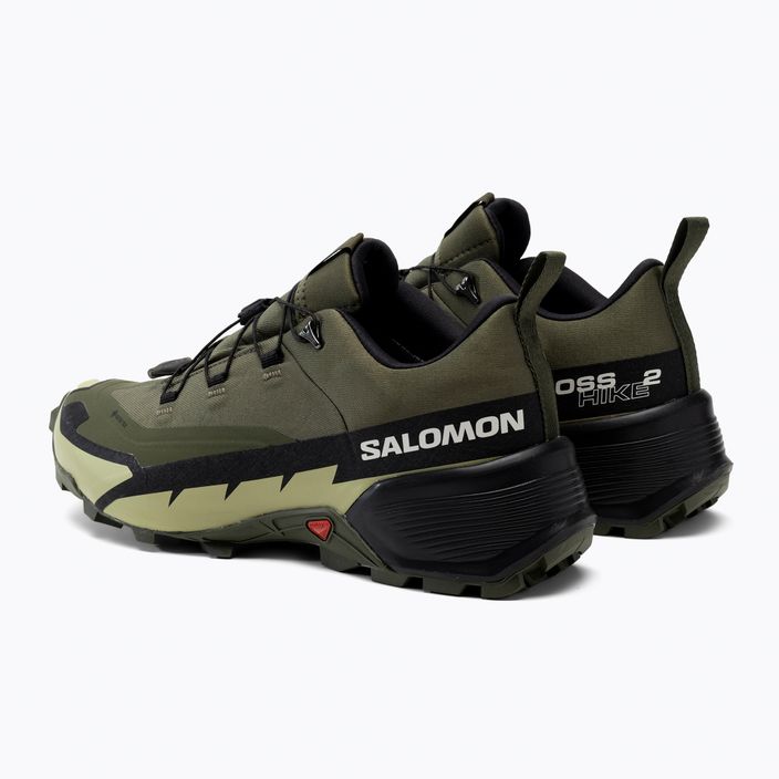 Men's trekking shoes Salomon Cross Hike GTX 2 green L41730800 5