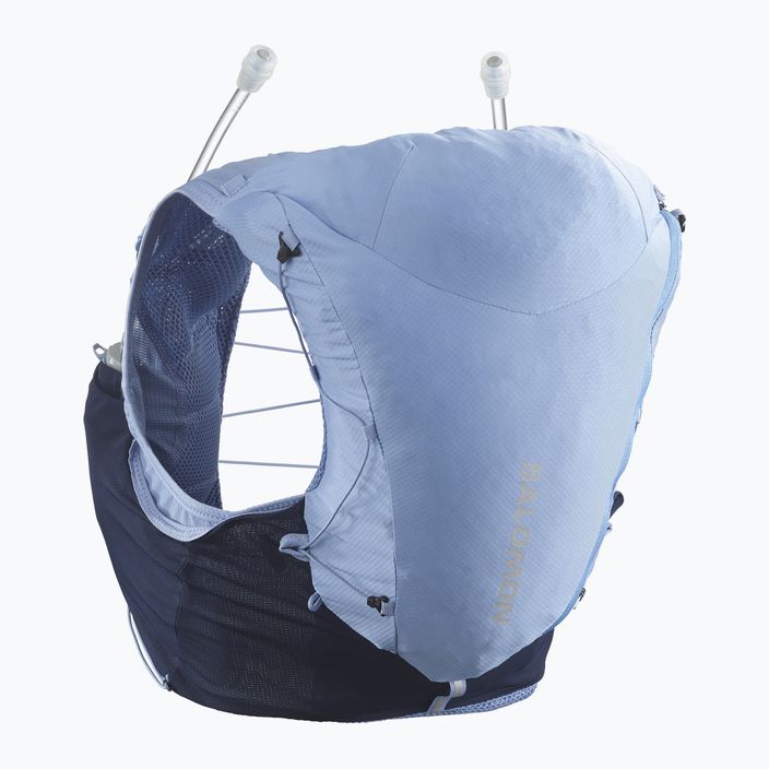 Women's running backpack Salomon ADV Skin 12W set blue LC2011800 2
