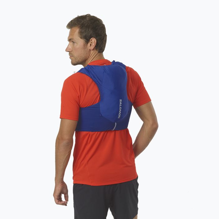 Salomon ADV Skin 5 running backpack blue LC2011500 4