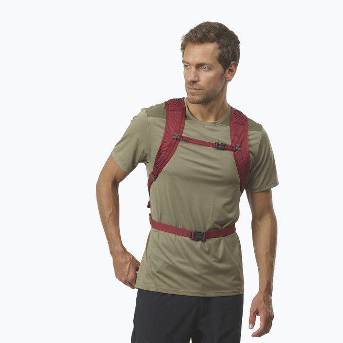 Salomon Trailblazer 10 l hiking backpack Aura Orange/Biking Red LC2059500 9