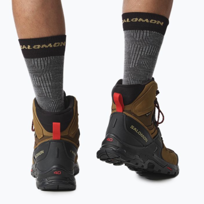Salomon Quest 4 GTX men's trekking boots brown L47156400 16
