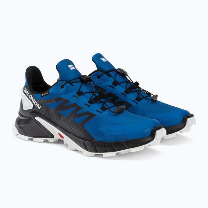 Men's running shoes Salomon Supercross 4 GTX blue L47119600 6