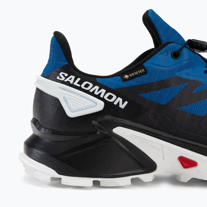 Men's running shoes Salomon Supercross 4 GTX blue L47119600 11