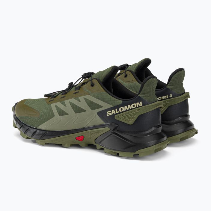 Men's running shoes Salomon Supercross 4 green L47205100 5