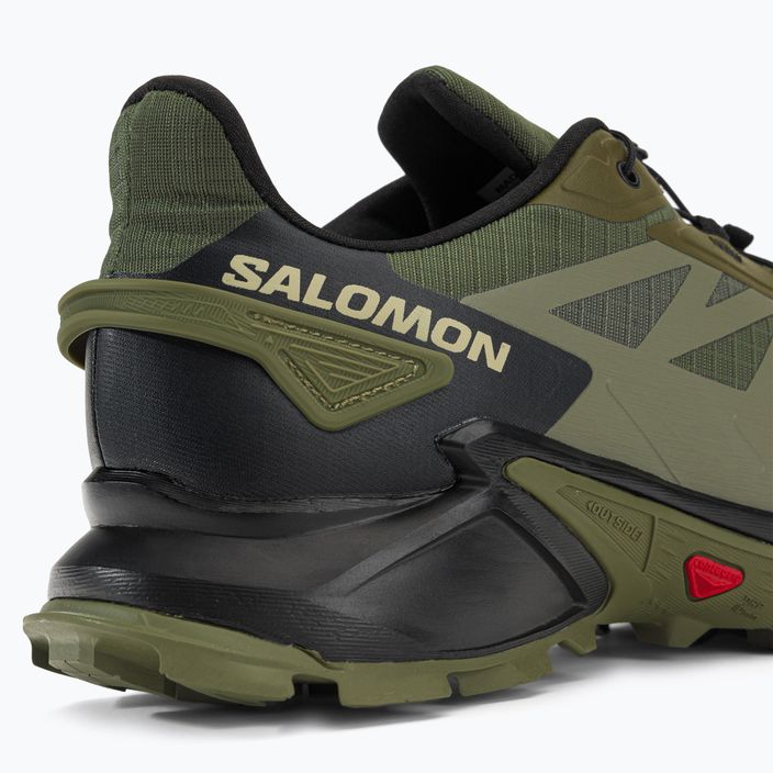 Men's running shoes Salomon Supercross 4 green L47205100 11