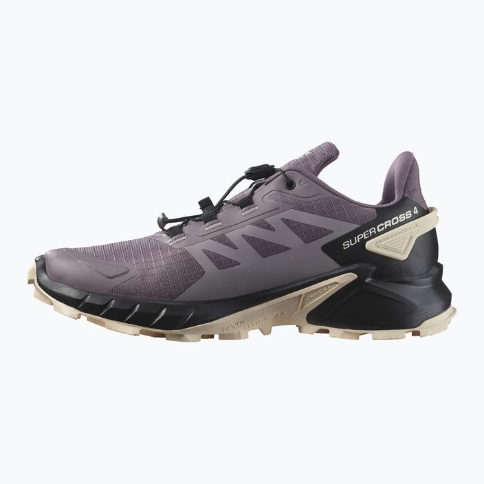 Women's running shoes Salomon Supercross 4 purple L47205200 11