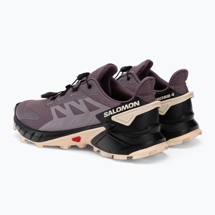 Women's running shoes Salomon Supercross 4 purple L47205200 3