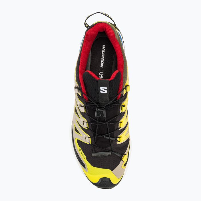 Salomon XA Pro 3D V9 GTX men's running shoes black/butter /lapis 7