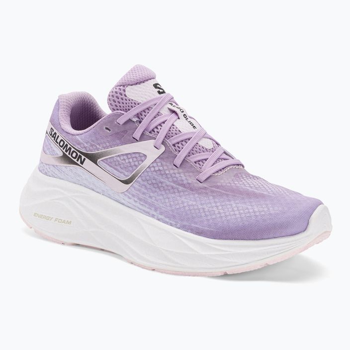 Women's running shoes Salomon Aero Glide orchid bloom/cradle pink/white