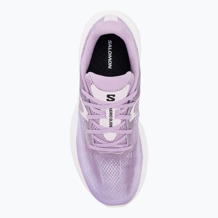 Women's running shoes Salomon Aero Glide orchid bloom/cradle pink/white 6
