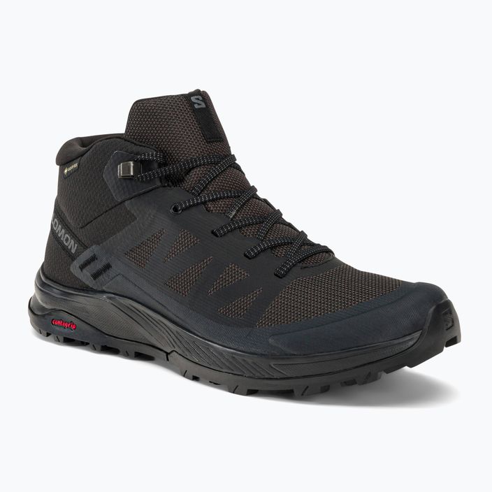 Salomon Outrise Mid GTX men's trekking boots black L47143500