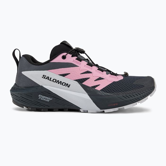 Salomon Sense Ride 5 women's running shoes navy blue and black L47147000 2