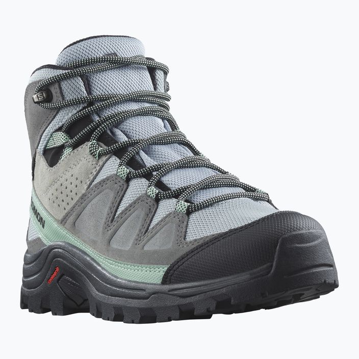 Women's trekking boots Salomon Quest Rove GTX quarry/qush/black 11