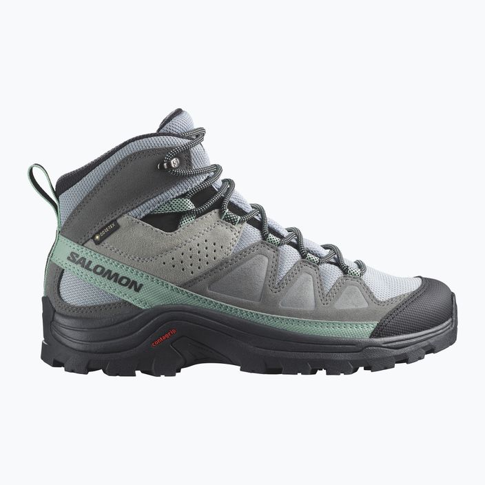 Women's trekking boots Salomon Quest Rove GTX quarry/qush/black 12