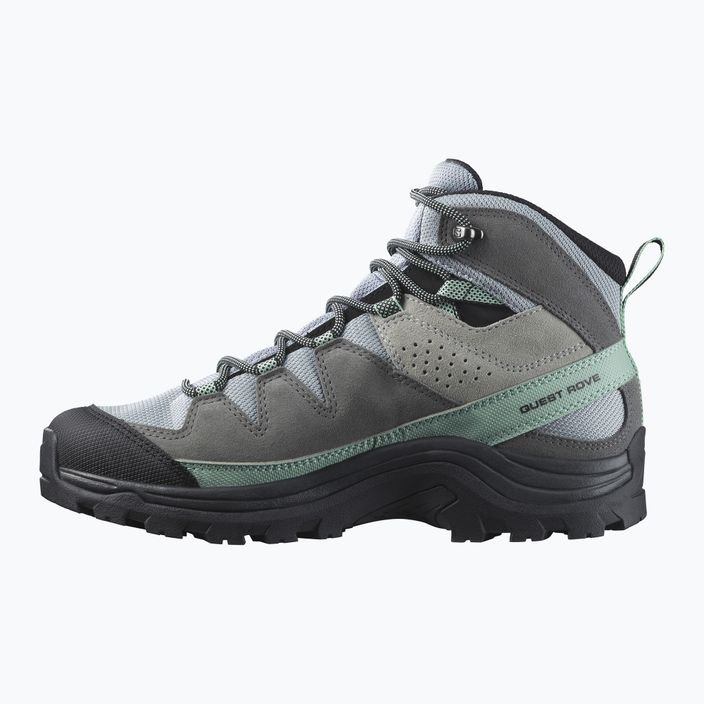 Women's trekking boots Salomon Quest Rove GTX quarry/qush/black 13