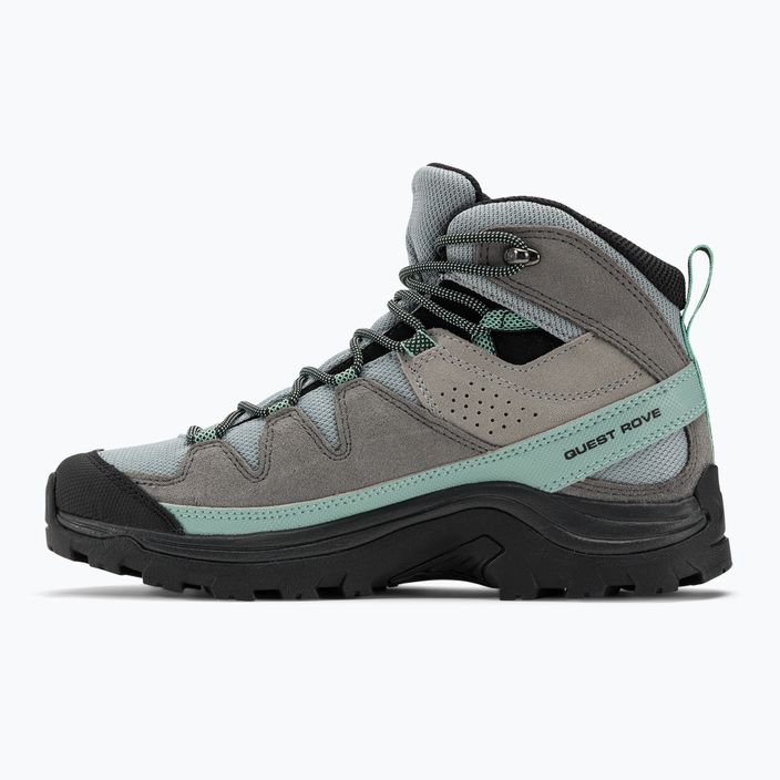 Women's trekking boots Salomon Quest Rove GTX quarry/qush/black 10