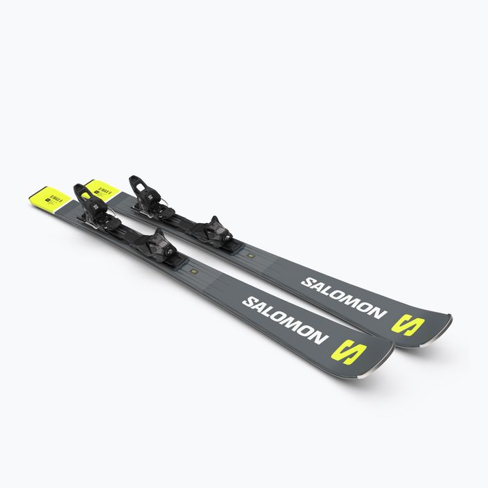 Salomon S/Max 6 + M10 GW L80 castelrock/safety yellow/white downhill skis 6