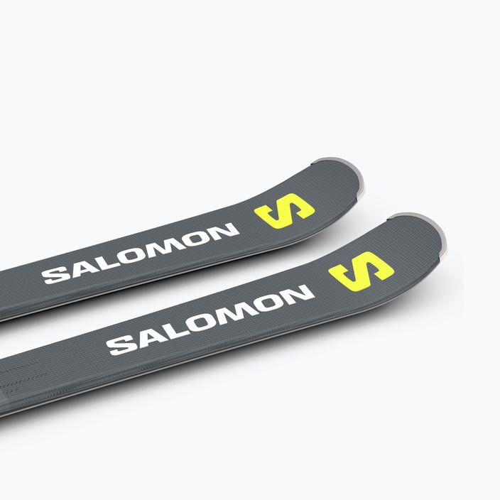 Salomon S/Max 6 + M10 GW L80 castelrock/safety yellow/white downhill skis 7