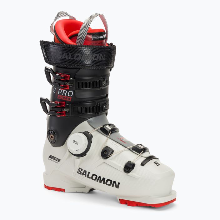 Men's ski boots Salomon S Pro Supra Boa 120 gray aurora/black/red
