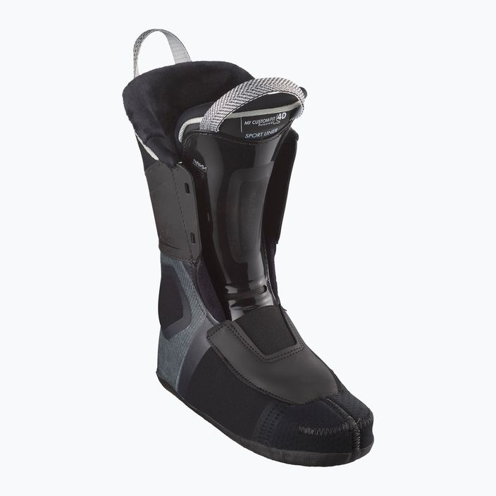 Women's ski boots Salomon S Pro Supra Boa 95 W black/beluga/spearmint 10