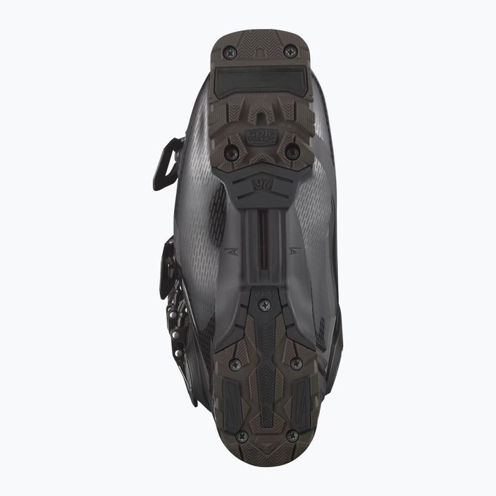 Men's ski boots Salomon S Pro MV 100 black/titanium met./belle 9