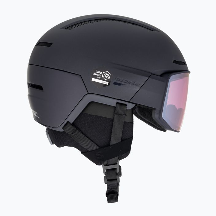 Salomon Driver Prime Sigma Plus S2/S3 night shade/silver pink/sky blue ski helmet 4