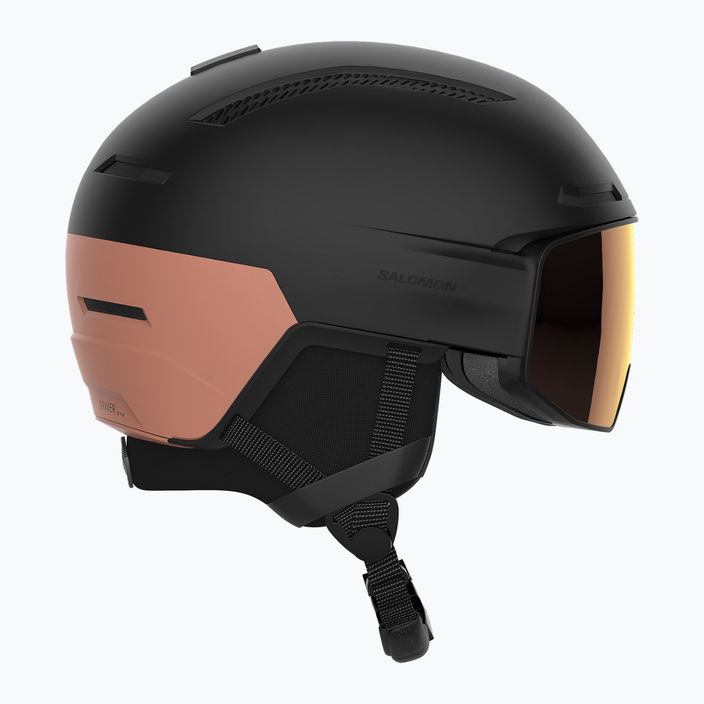 Salomon Driver Pro Sigma S2 ski helmet black/rose/gold 7
