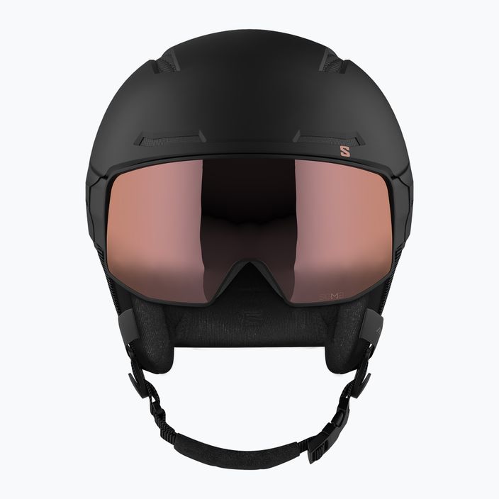 Salomon Driver Pro Sigma S2 ski helmet black/rose/gold 9