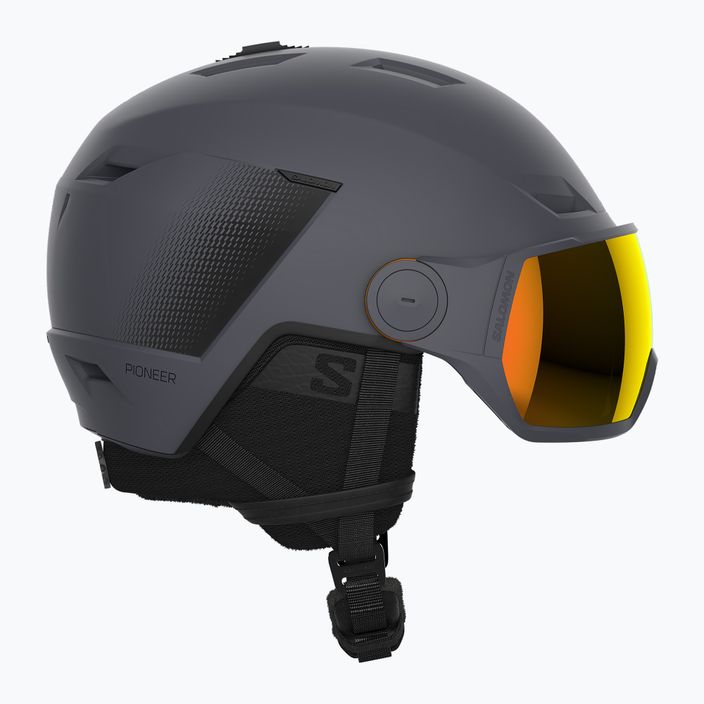 Salomon Pioneer LT Visor S2 ski helmet ebony/red 7