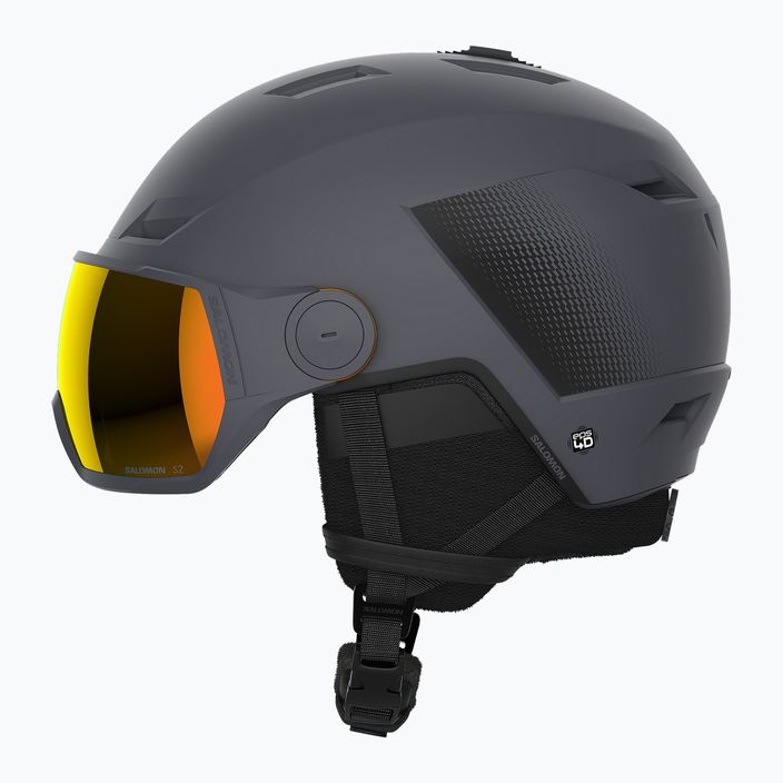 Salomon Pioneer LT Visor S2 ski helmet ebony/red 8