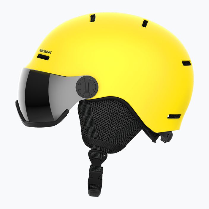 Children's ski helmet Salomon Orka Visor vibrant yellow 7