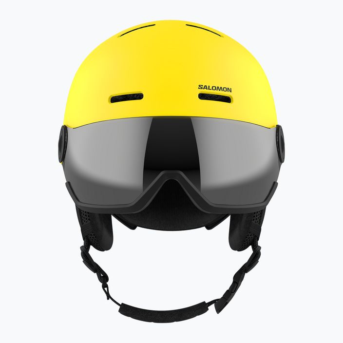 Children's ski helmet Salomon Orka Visor vibrant yellow 8