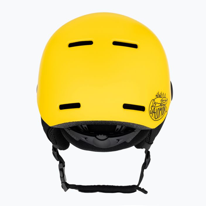 Children's ski helmet Salomon Orka Visor vibrant yellow 3
