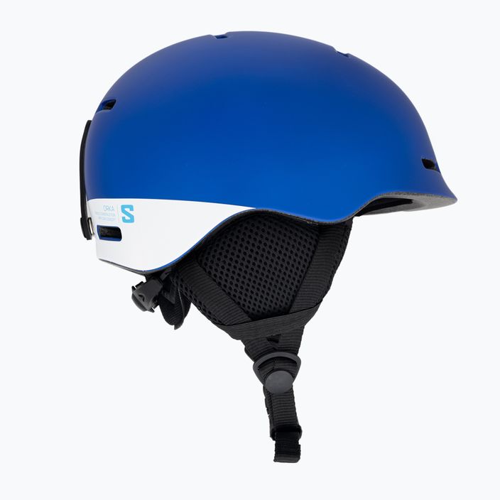 Children's ski helmet Salomon Orka race blue 4