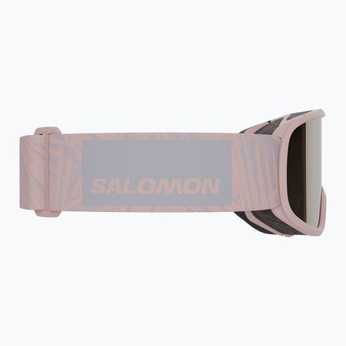 Salomon Lumi Flash tropical peach/flash gold children's ski goggles 7
