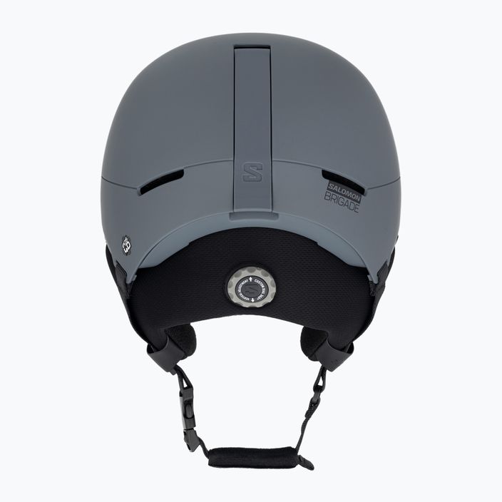 Salomon Brigade ebony ski helmet 3