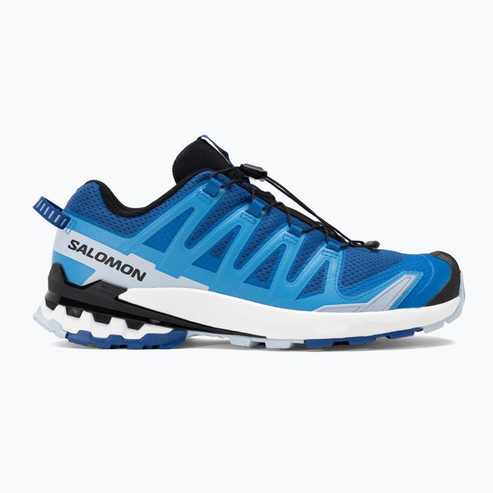 Salomon XA Pro 3D V9 men's running shoes surf the web/ibiza blue/white 2