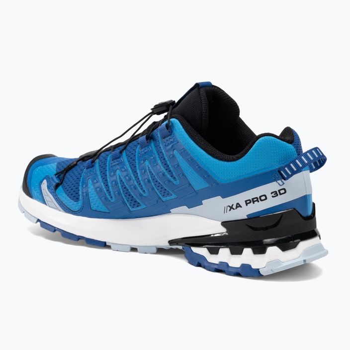 Salomon XA Pro 3D V9 men's running shoes surf the web/ibiza blue/white 3