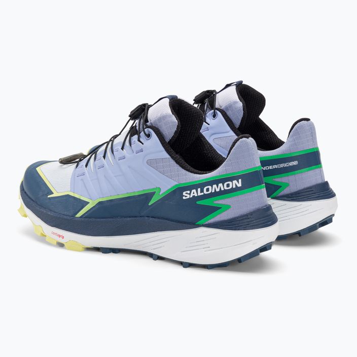 Salomon Thundercross heather/flint stone/charlock women's running shoes 3