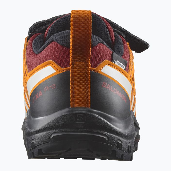 Salomon Xa Pro V8 CSWP red/black/opeppe children's trekking shoes 14