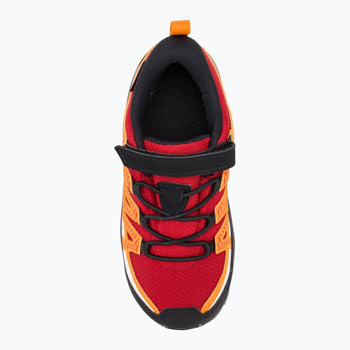 Salomon Xa Pro V8 CSWP red/black/opeppe children's trekking shoes 6