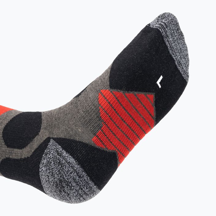 Salomon S/Access ski socks beluga/grenadine/black 3