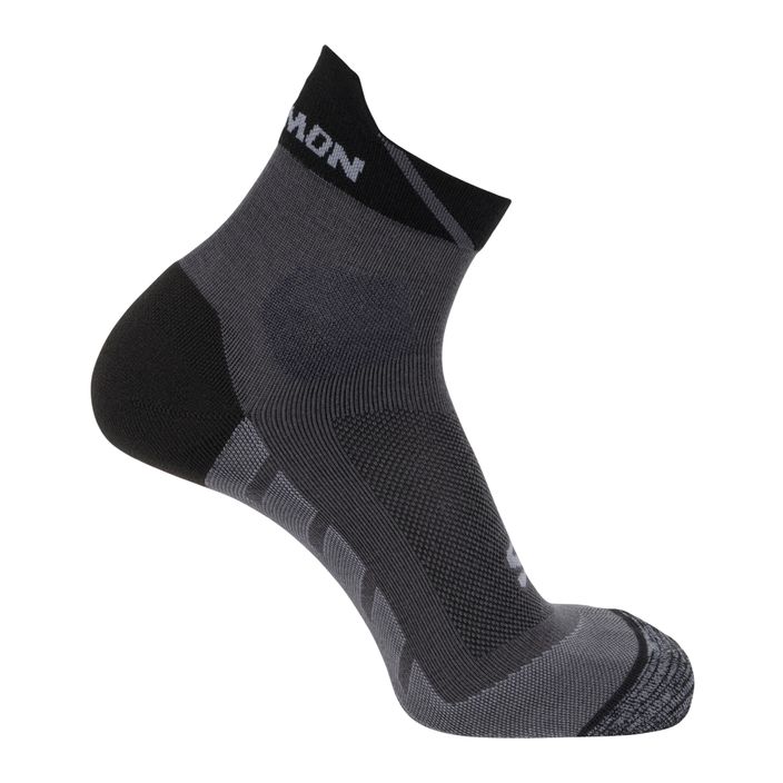 Salomon Speedcross Ankle running socks black/magnet/quarry 2