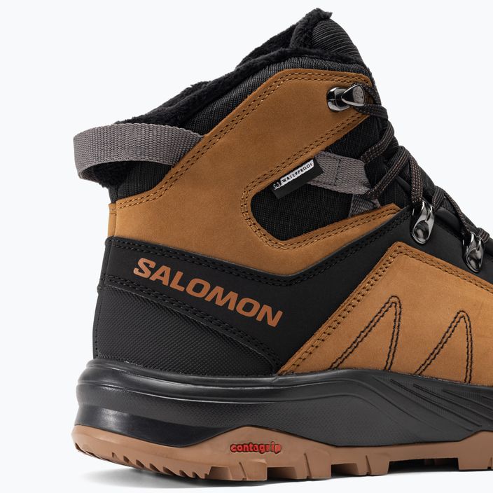 Salomon Outchill TS CSWP men's hiking boots brown L47381900 9