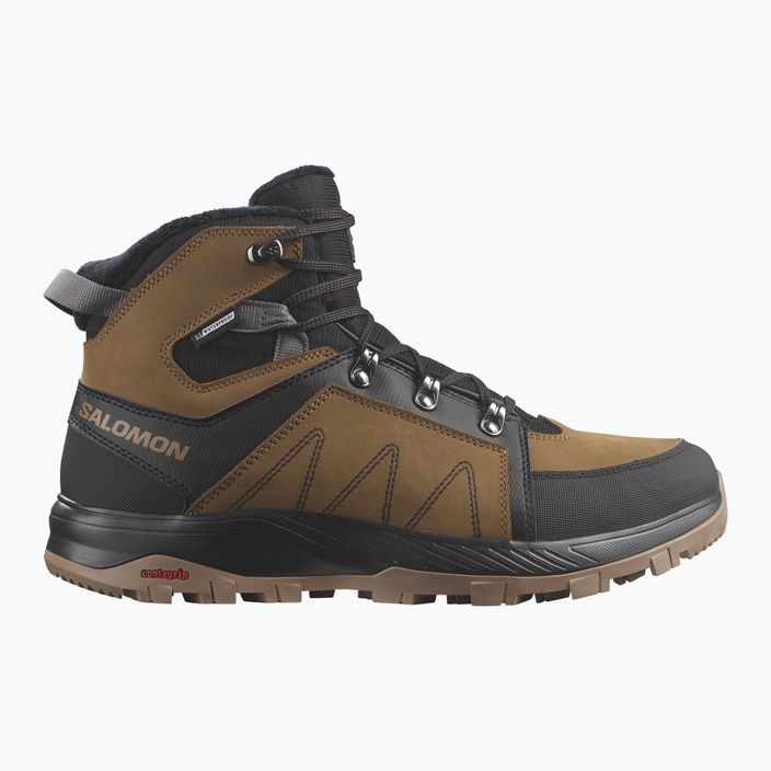 Salomon Outchill TS CSWP men's hiking boots brown L47381900 11