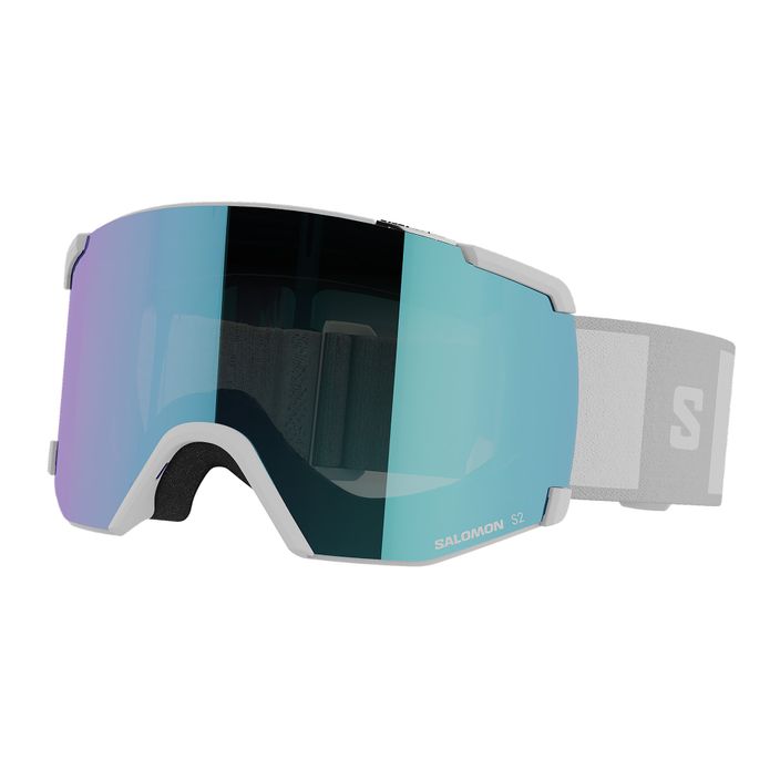 Salomon S/View ski goggles white/mid blue 2