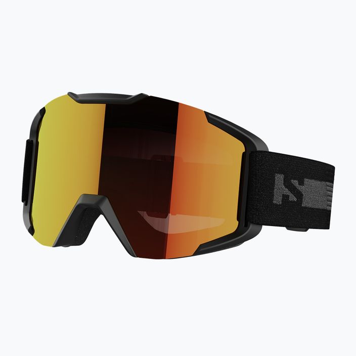 Salomon XV ski goggles black/mid red