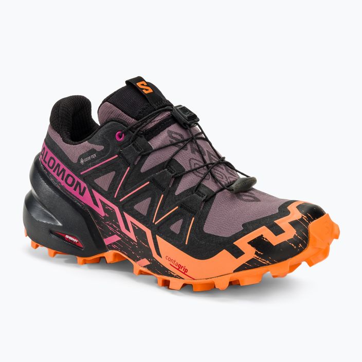 Salomon Speedcross 6 GTX women's running shoes mnscap/black/bpa
