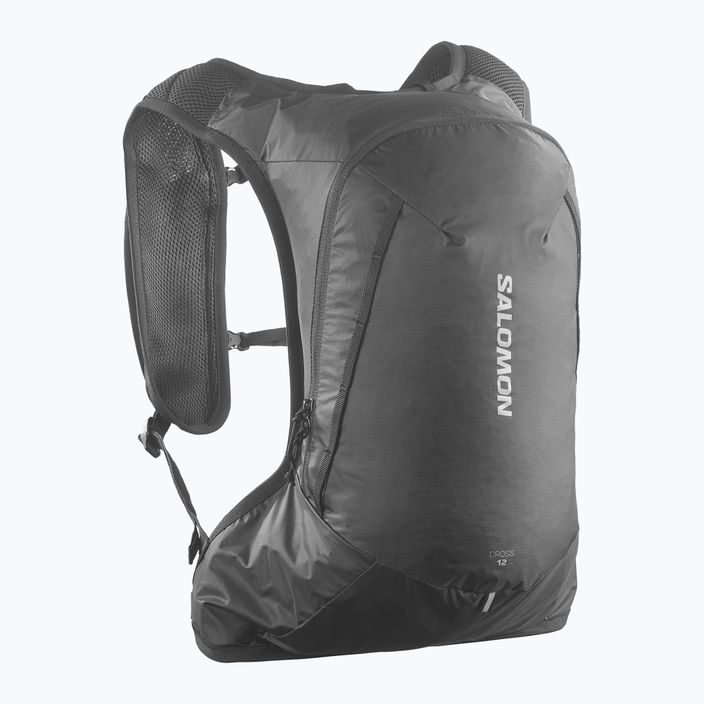 Salomon Cross 12 l black running backpack