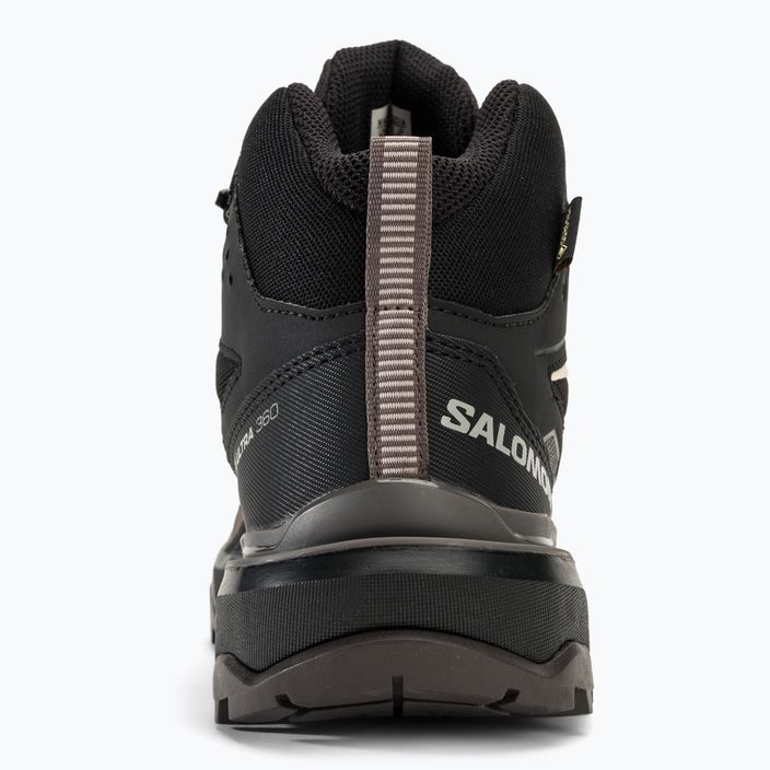 Women's hiking boots Salomon X Ultra 360 MID GTX black/plum kitten/shale 6